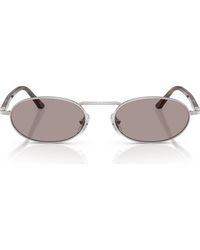 Persol - 55Mm Rectangular Sunglasses - Lyst