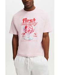 Cotton On - Cropped Fit Graphic T-Shirt - Lyst