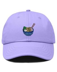Alix - Noodles Embroidered Casual Cap - Lyst