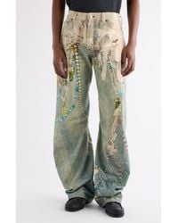 Acne Studios - 2006M Relaxed Fit Trompe L'Oeil Jeans - Lyst
