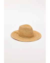 Hat Attack - Raffia Braid Continental - Lyst