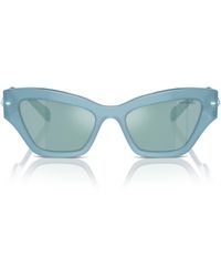 Swarovski - Imber 54mm Irregular Sunglasses - Lyst