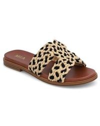 MIA - Poet Slide Sandal - Lyst