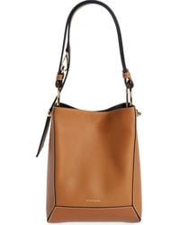 Strathberry - Midi Lana Leather Bucket Bag - Lyst