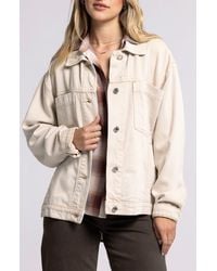 Thread & Supply - Cordell Denim Trucker Jacket - Lyst