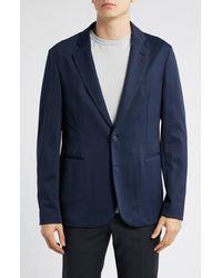 Emporio Armani - Rice Stitch Sport Coat - Lyst