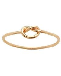 MADE BY MARY - Knot Ring - Lyst