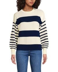 Lands' End - Drifter Jersey Crewneck Sweater - Lyst