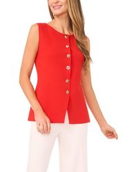 Ted Baker - Sleeveless Button-Up Shirt - Lyst