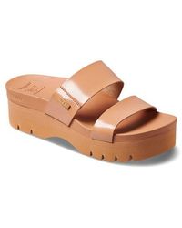Reef - Cushion Vista Higher Platform Slide Sandal - Lyst