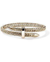 John Hardy - Spear 14K Flex Bracelet - Lyst