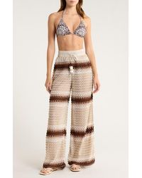 Ramy Brook - Larsa Open Stitch Cover-Up Pants - Lyst