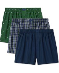Tommy John - Assorted 3-Pack Woven Cotton Boxers - Lyst