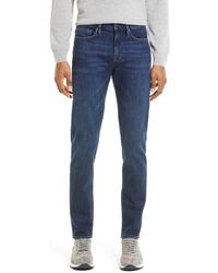 FRAME - L'homme Athletic Slim Fit Jeans - Lyst