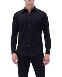 Bugatchi - Ooohcotton Solid Button-Up Shirt - Lyst