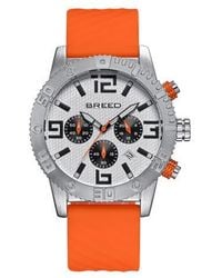 Breed - Double Agent Chronograph Watch With Date - Lyst