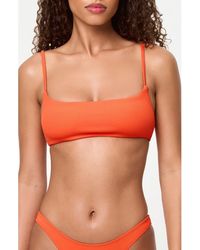 LSPACE - Presley Rib Bikini Top - Lyst
