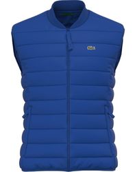 Lacoste - Quilted Nylon Vest - Lyst
