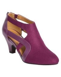 Comfortview - The Sage Suede-Like Shootie Pump - Lyst