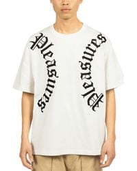 Pleasures - Harness Oversize Embroidered T-shirt - Lyst
