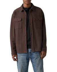 Levi's - Bayview Soft Worker Cotton Button-Up Overshirt - Lyst