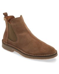 Toni Pons - Suede Chelsea Boots with Elastic Gores - Lyst