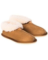 Celtic & Co. - Ladies' Shearling Bootee Slippers - Lyst