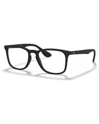 Ray-Ban - 52Mm Square Optical Glasses - Lyst