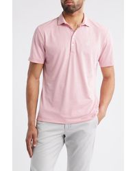 Johnnie-o - Dru Stripe Performance Polo - Lyst