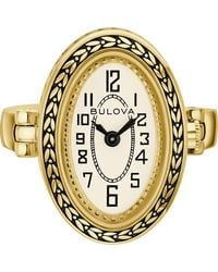 Bulova - Archive Series Art Deco Ring Watch, 17Mm X 24Mm - Lyst