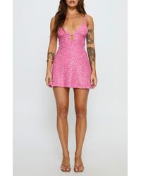 Princess Polly - Feel The Vibrations Sequin Minidress - Lyst