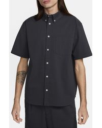 Nike - Life Short Sleeve Seersucker Button-down Shirt - Lyst