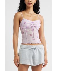 BP. - Mesh Camisole - Lyst