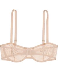 CUUP - The Balconette Mesh Underwire Bra - Lyst