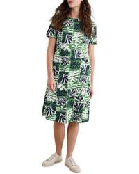 Seasalt Cornwall - Pipers Short Sleeve Organic Cotton A-Line Dress - Lyst