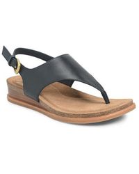 Söfft - Penelope Slingback Wedge Sandal - Lyst