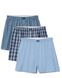 Tommy John - Assorted 3-Pack Woven Cotton Boxers - Lyst