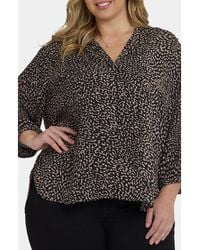 NYDJ - Pintuck Top - Lyst