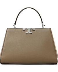 Tory Burch - Small Eleanor Pebble Leather Satchel - Lyst