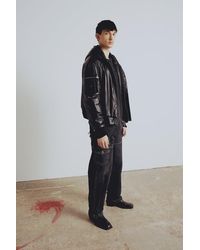 Pcfg - Your *Itch Bomber Leather Jacket - Lyst