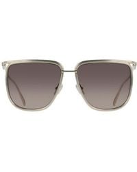 Ferragamo - 58Mm Gradient Modified Rectangular Sunglasses - Lyst