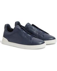 ZEGNA - Triple Stitch Secondskin Sneakers - Lyst