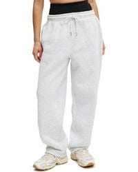 Cotton On - Active Plush Essential Barrel Sweatpant - Lyst