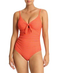 Sea Level - Checkmate Underwire Dd- & E-cup One-piece Swimsuit - Lyst