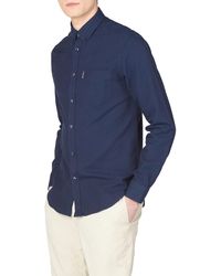 Ben Sherman - Organic Cotton Button-down Oxford Shirt - Lyst