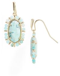 Kendra Scott - Lee Beaded Drop Earrings - Lyst