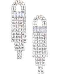Nordstrom - Ached Baguette Crystal Drop Earrings - Lyst