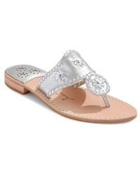 Jack Rogers - Jacks Flat Sandal - Lyst
