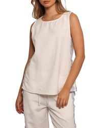 Petal & Pup - Jasinta Rickrack Trim Sleeveless Top - Lyst