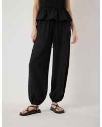 Hush - Amaris Airflow Bubble Hem Trousers - Lyst